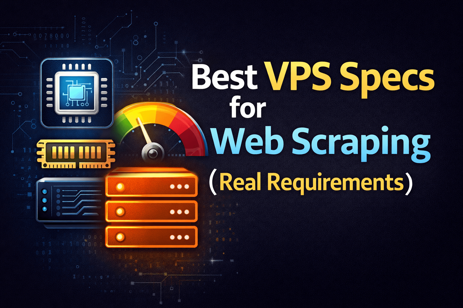 Best VPS Specs for Web Scraping (Real Requirements)