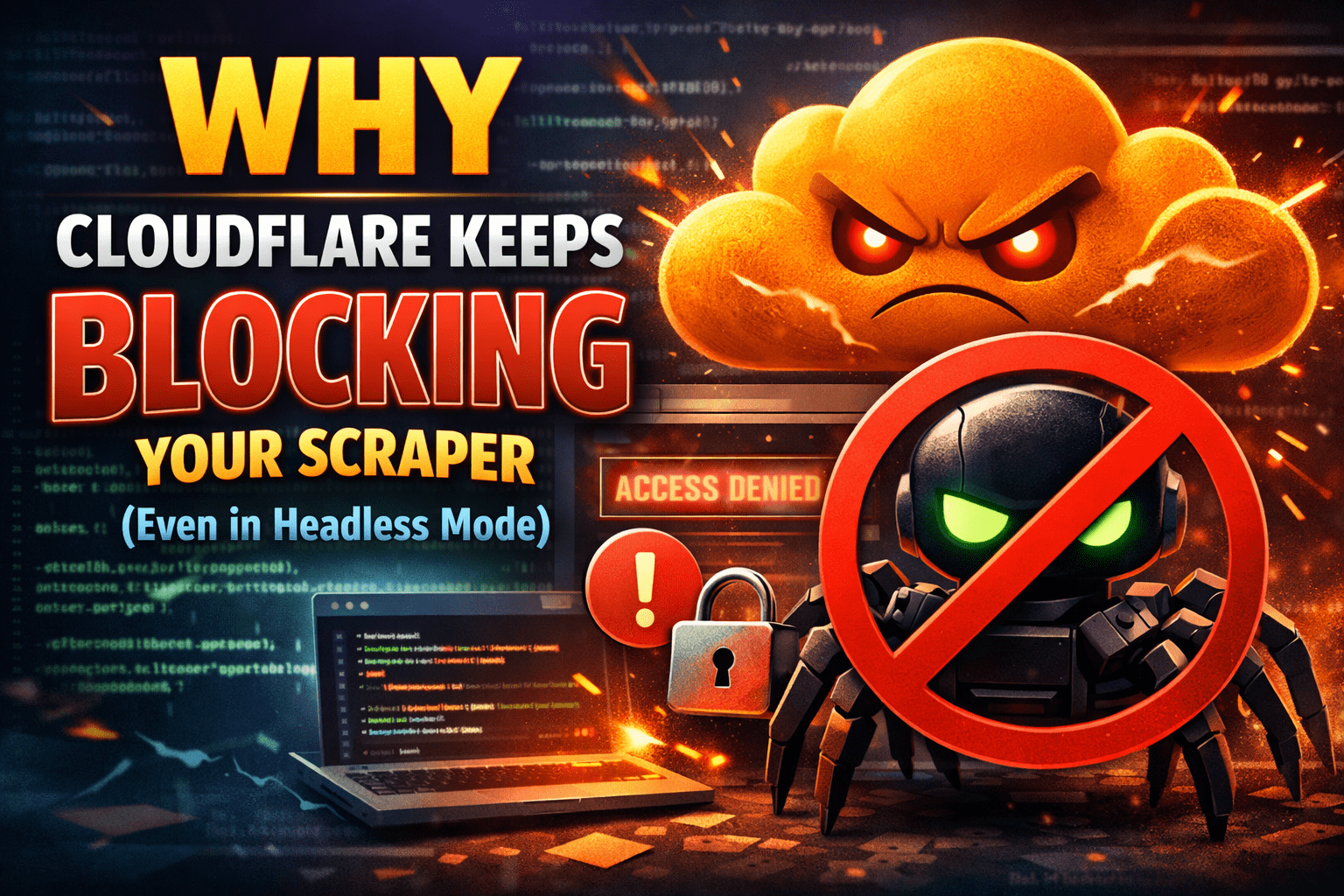 Why Cloudflare Keeps Blocking Your Scraper (Even in Headless Mode)